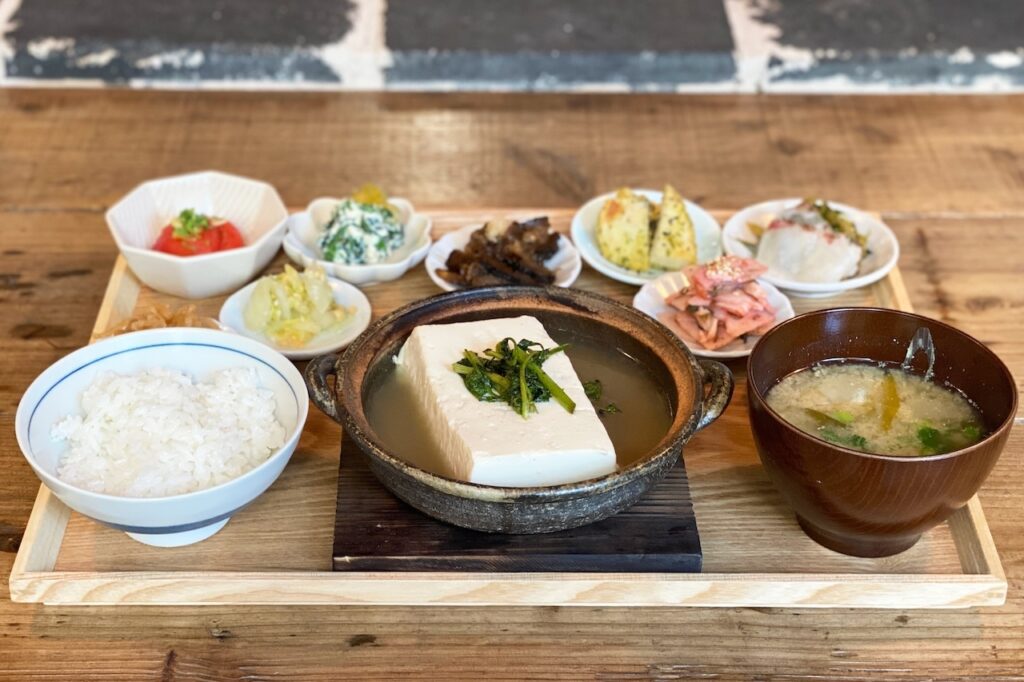 炭棲堂の朝ごはん