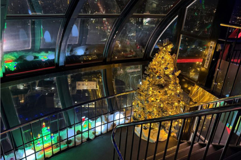 Nidec Kyoto Tower Christmas 2025