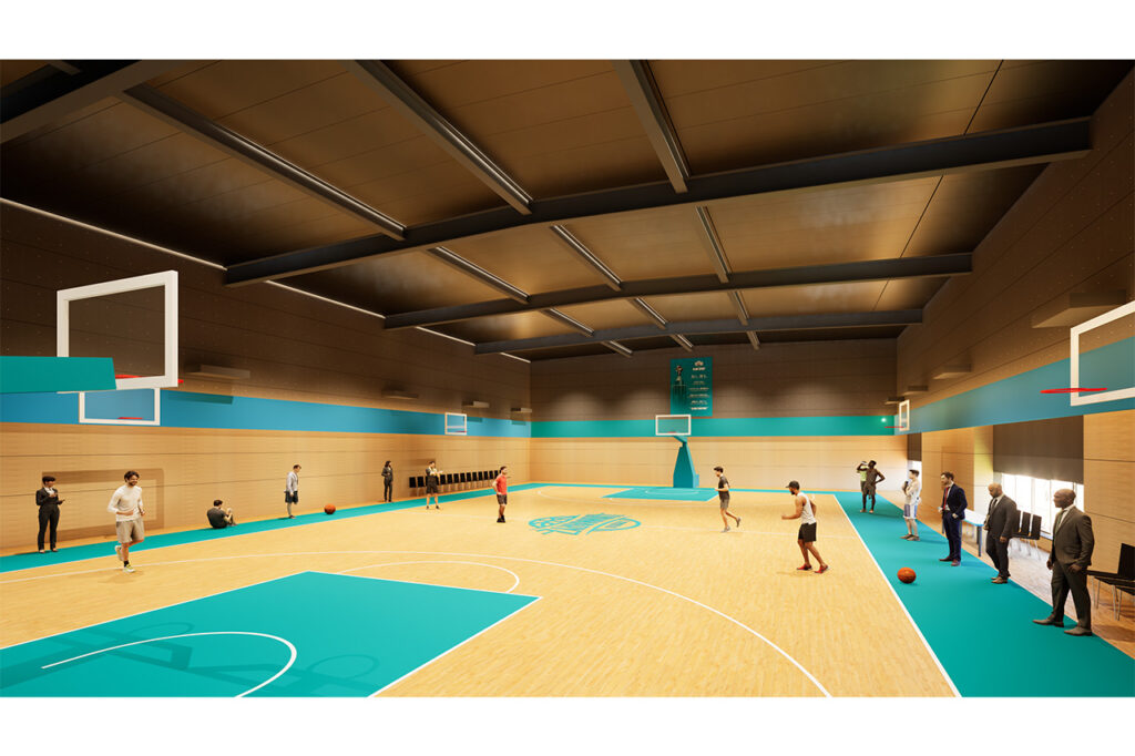 京都ハンナリーズの専用練習施設