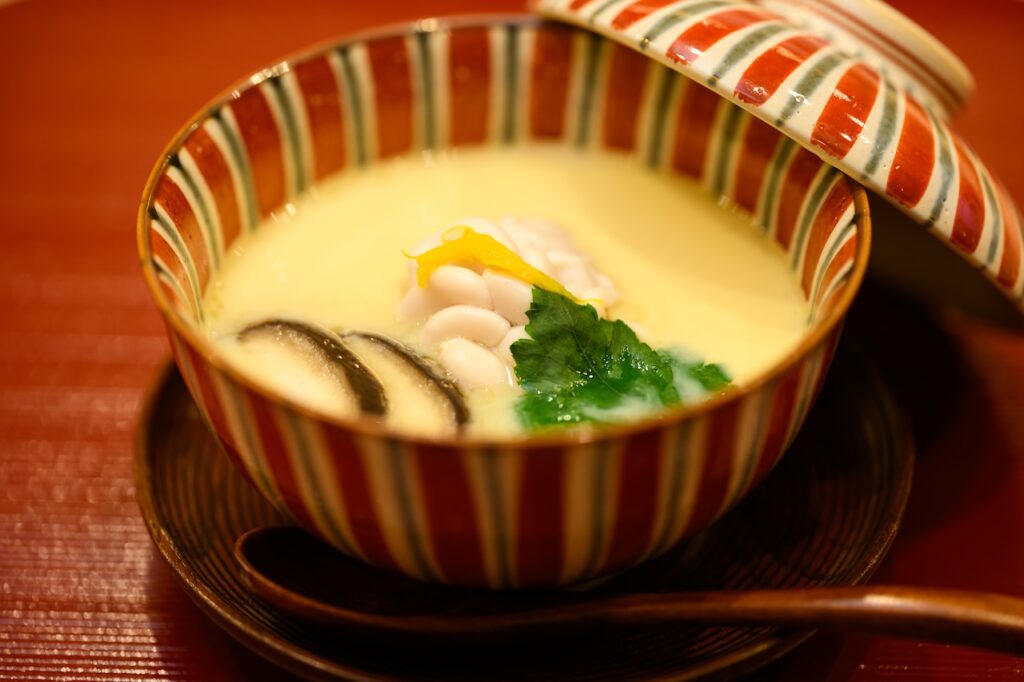 京都 鮨 松廣　茶碗蒸し