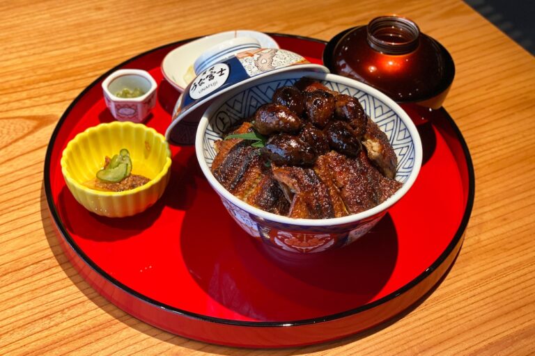 炭焼 うな富士 京都清水別邸 料理