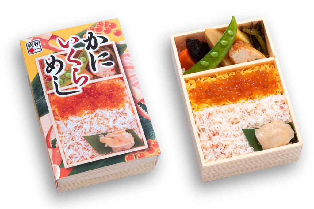 かにいくらめし