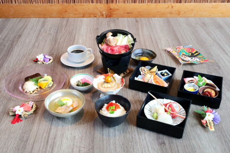 ホテル エルシエント京都八条口の新春特別ディナーコース