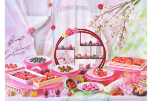 都ホテル 京都八条 春香るスイーツブッフェ「いちごとさくら」