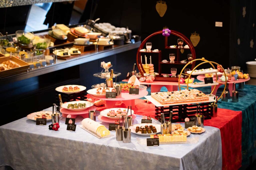 都ホテル スイーツブッフェ