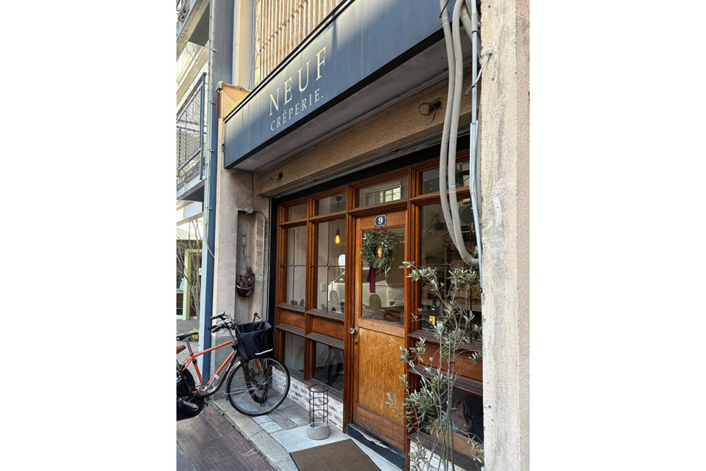 NEUF CRÊPERIE 御所南店　外観