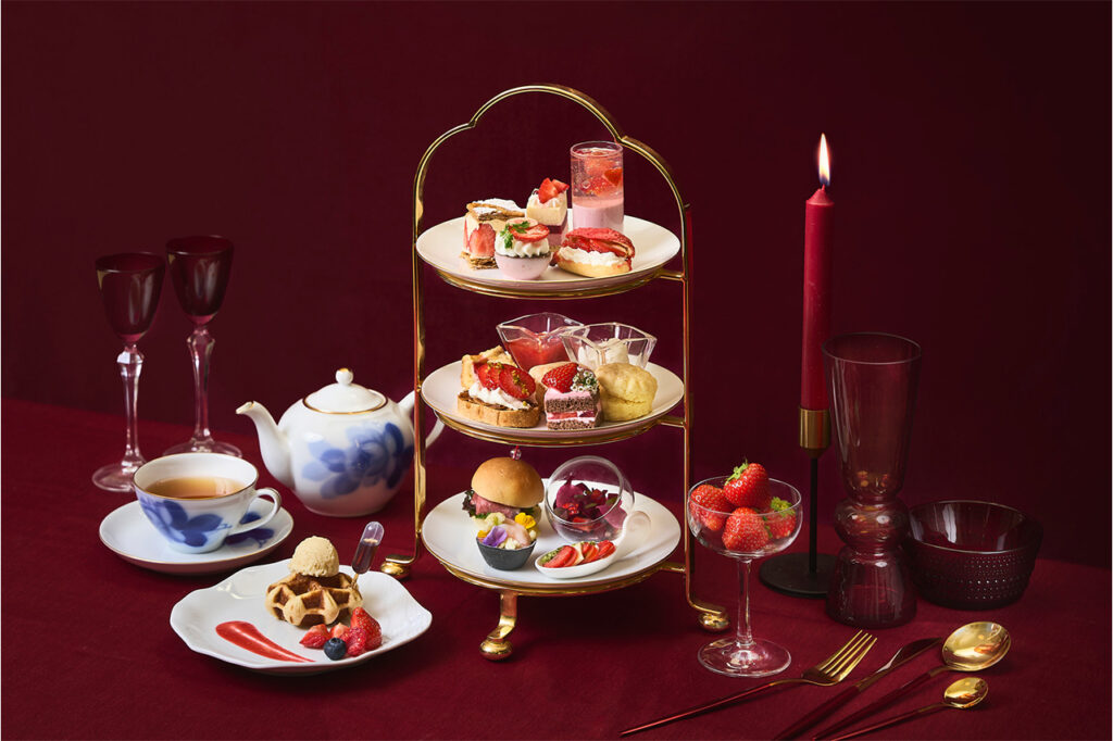 ウェスティン都ホテル京都「いちごのアフタヌーンティー」