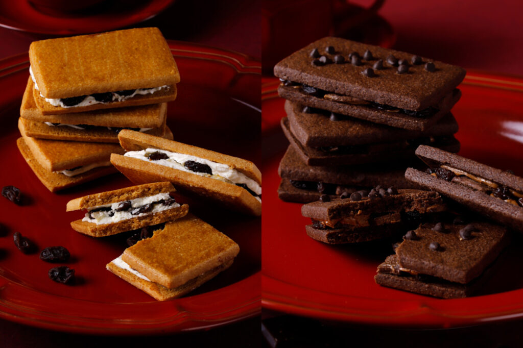 PATISSERIE FUKUNAGAショコラ仕立てのレーズンサンド