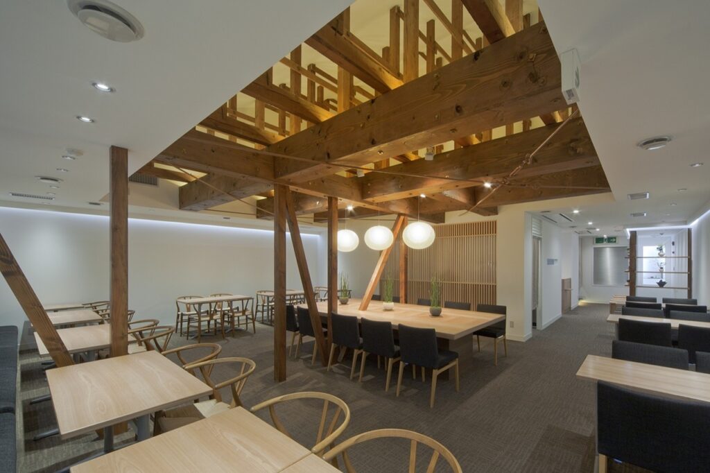 永楽屋本店 喫茶室 内観