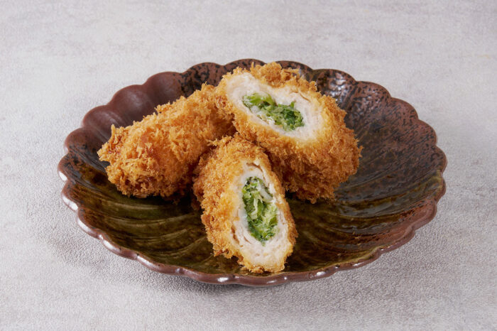 京都産九条ネギの巻きかつ