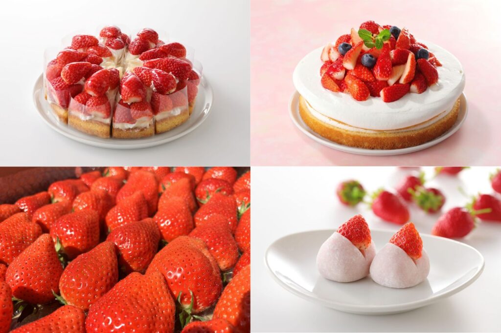 スイーツパラダイス 「あなたはどっち派？ あまおう vs すいぱらひめ」