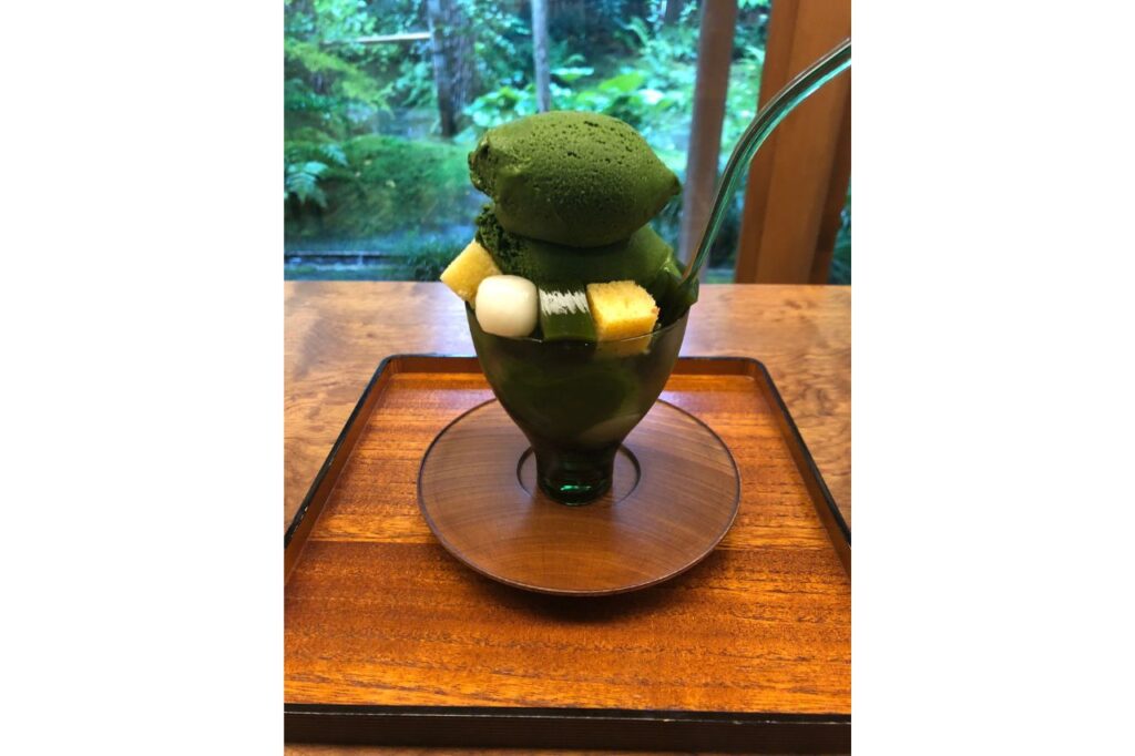 無碍山房・Salon de Muge 抹茶パフェ