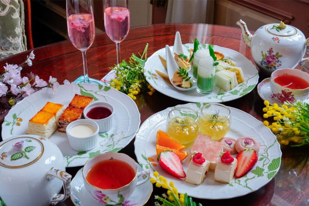 長楽館　スプリングアフタヌーンティー