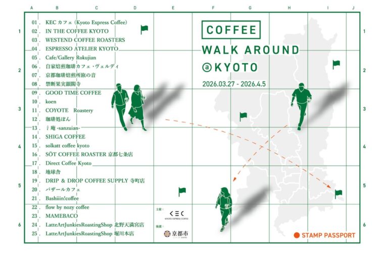 COFFEE WALK AROUND KYOTO 2026