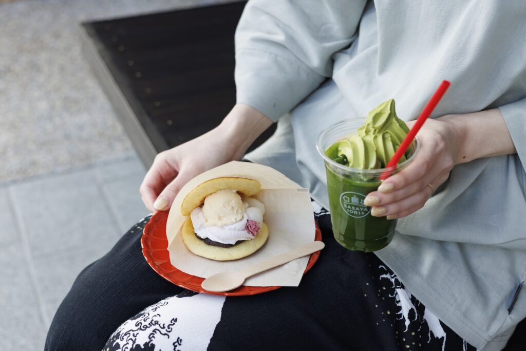 太秦映画村　もなか