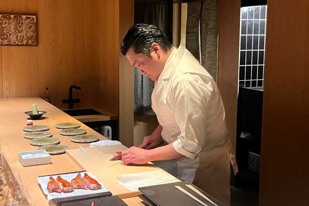 りょうぜん 杦 別邸 杉澤料理長