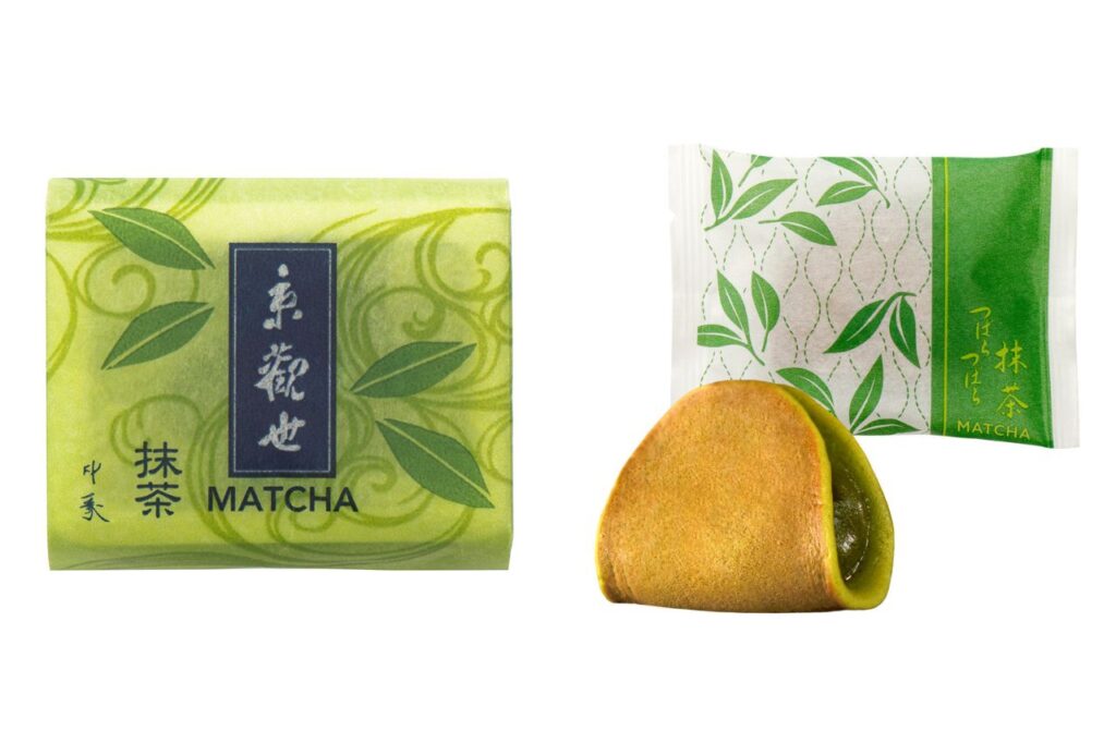 鶴屋吉信　つばらつばら 抹茶、京観世 抹茶