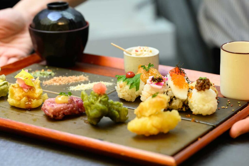 天ぷらと手まり寿司 都〜miyako〜 料理