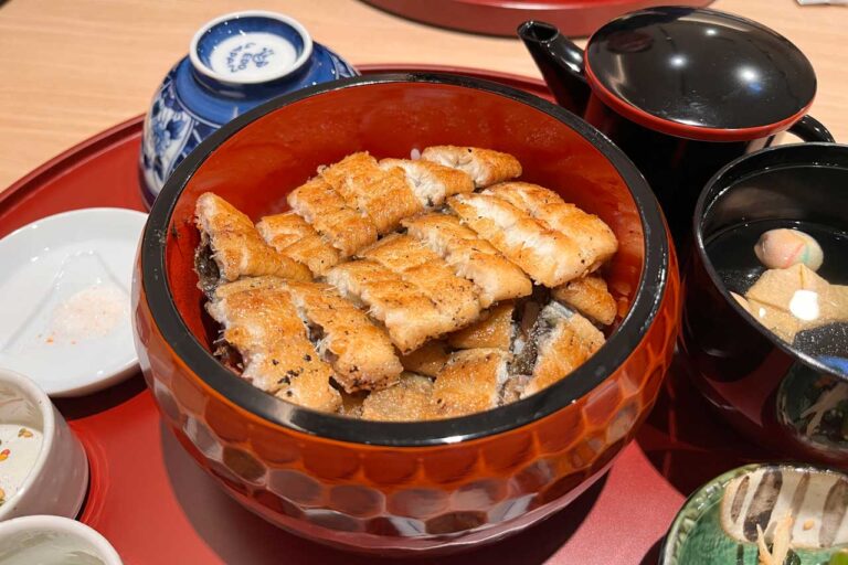 うなぎの中庄 料理