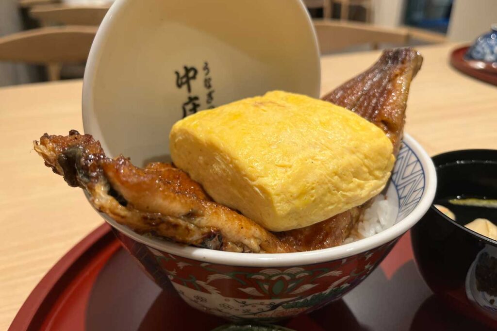 うなぎの中庄 料理