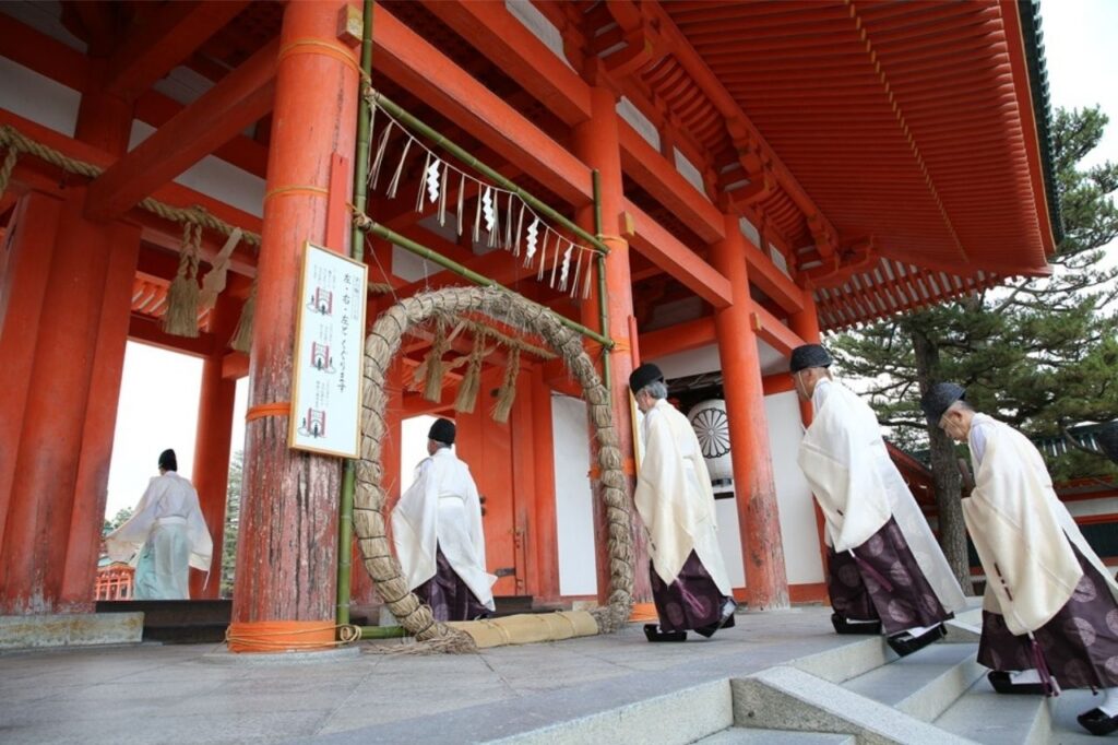 平安神宮　茅の輪