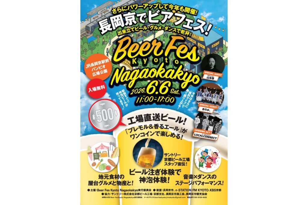 Beer Fes Kyoto Nagaokakyo 2026