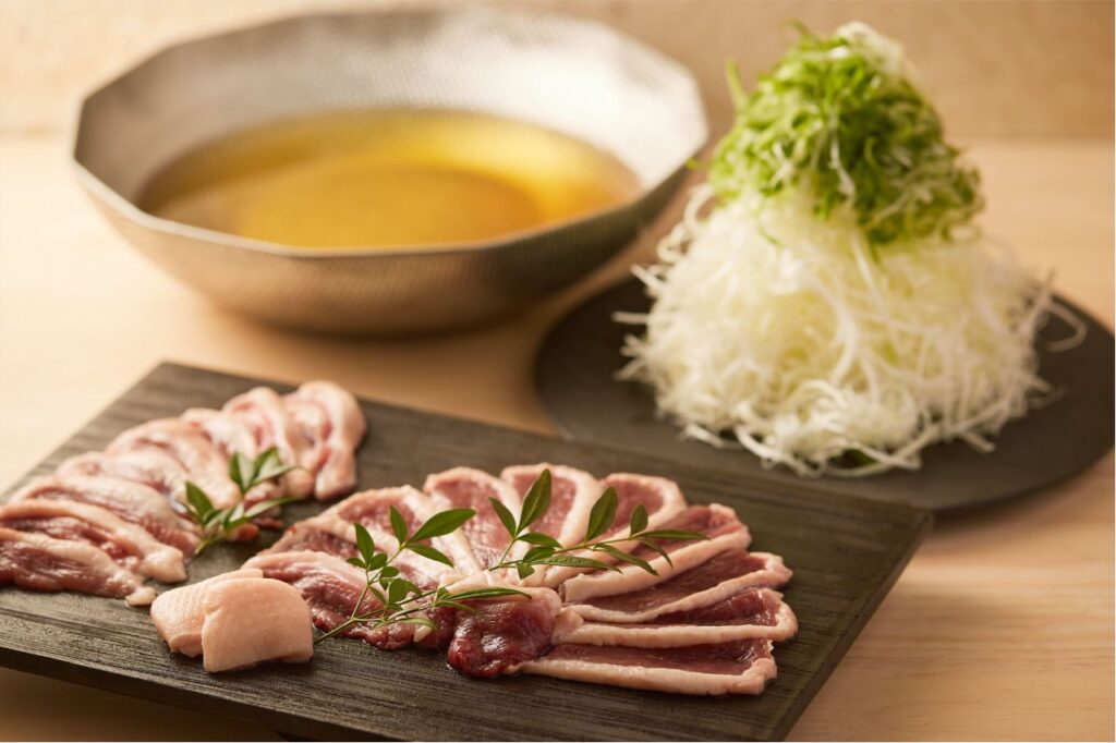 鴨ときどき馬 四条烏丸本店　鴨しゃぶ