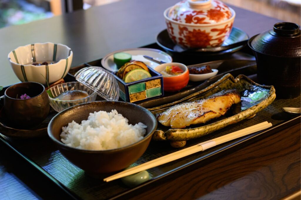 京都一の傳 祇園ハナレ／銀だらの蔵みそ焼御膳