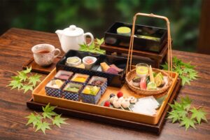 智積院茶寮 桔梗　「和モダン」精進アフタヌーンティー