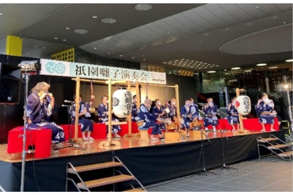 祇園祭in京都駅ビル 祇園囃子演奏会