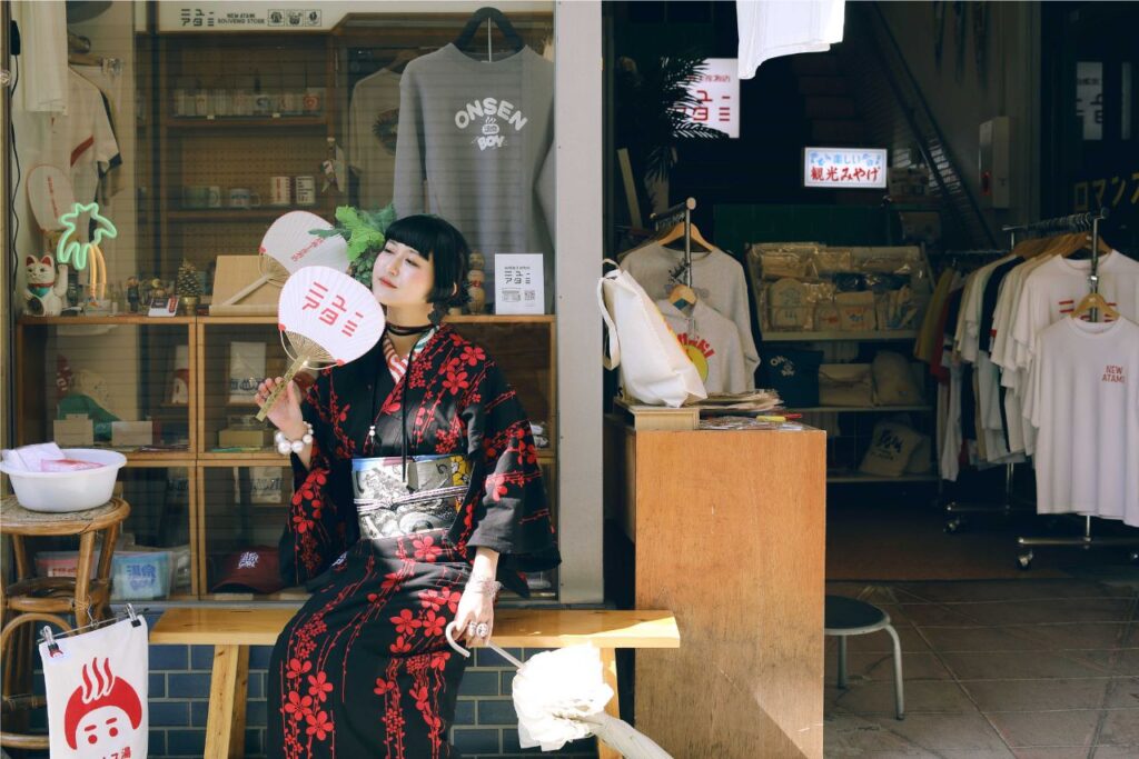 京都 蔦屋書店 夏時間「さんかく浴衣のススメ」フェア