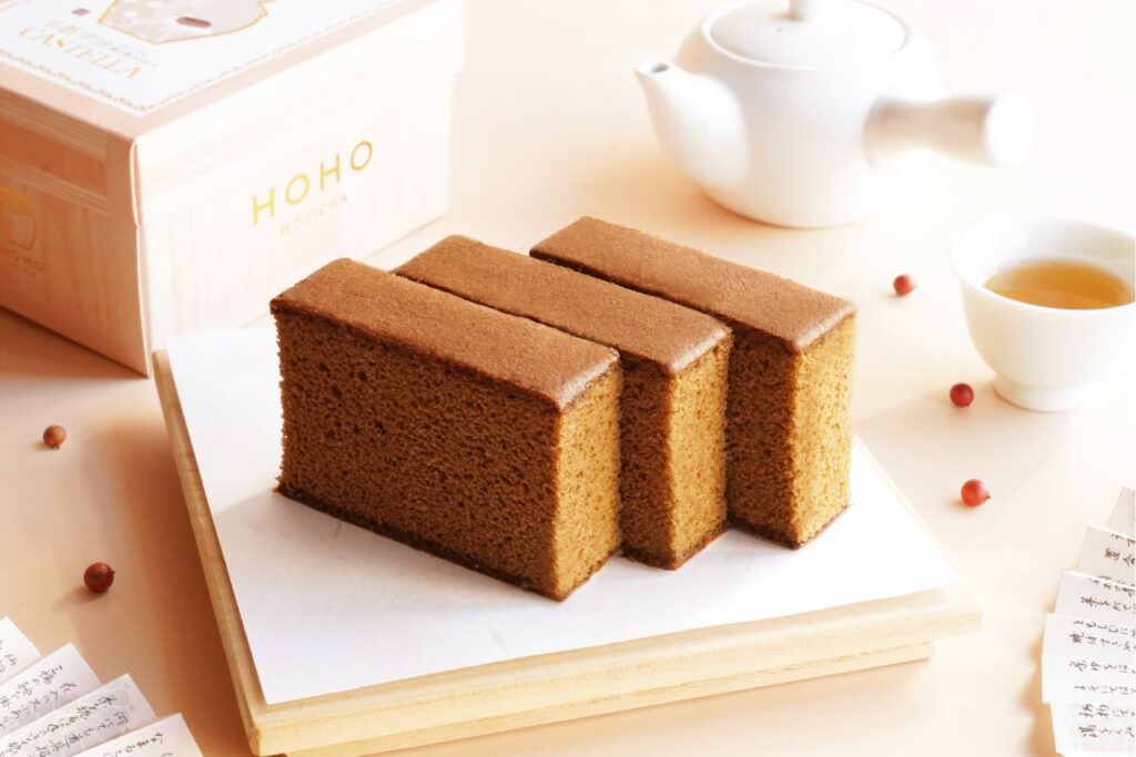 HOHO HOJICHA焙茶専門店 プレミアム焙じ茶カステラ