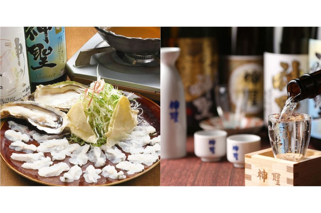 京都四条酒場　神聖　料理