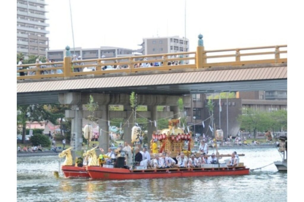 建部大社 納涼船幸祭