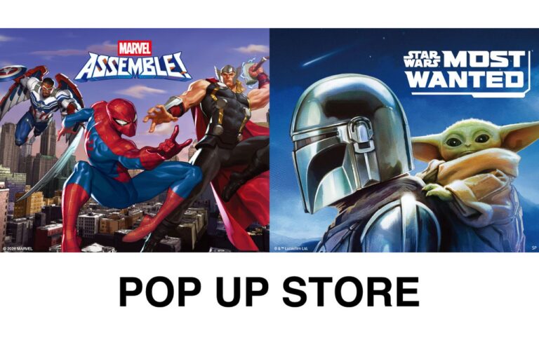 MARVEL POP UP STORE" "STAR WARS POP UP STORE