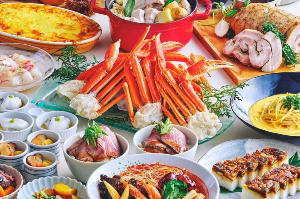 都ホテル 京都八条　ボイルズワイガニ食べ放題