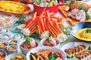都ホテル 京都八条　ボイルズワイガニ食べ放題