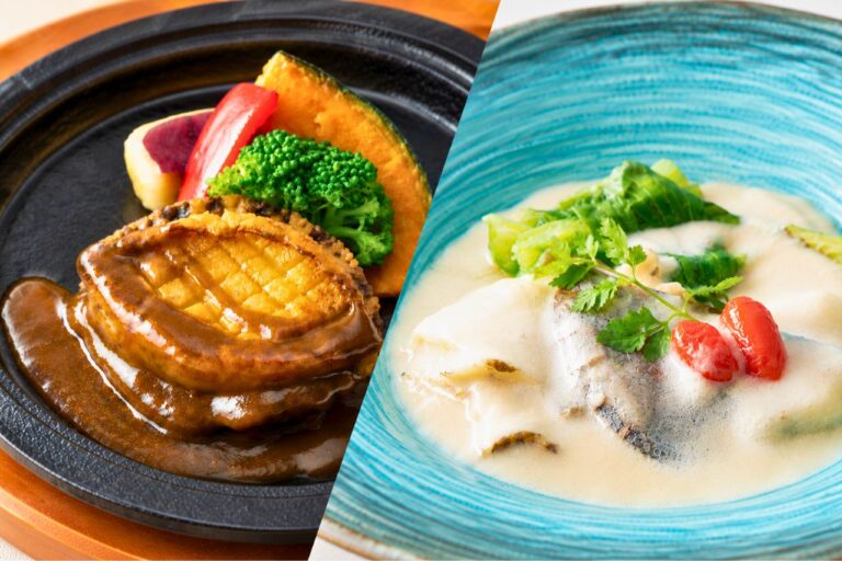 アワビと秋の味覚フェア