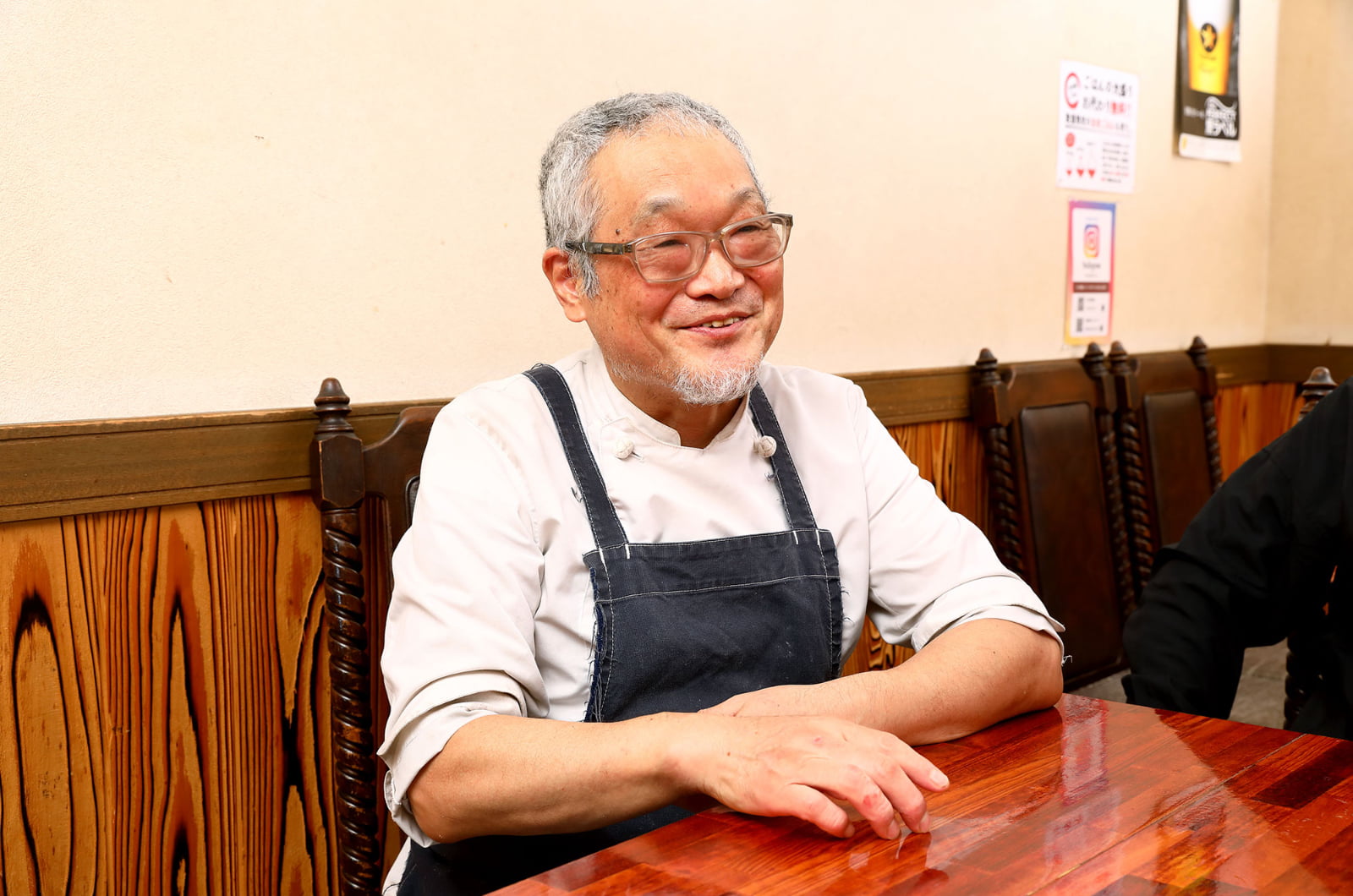 洋食屋［キッチンパパ］の店主・大米勝さん