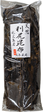 「天然利尻昆布 礼文島産 3年蔵囲」