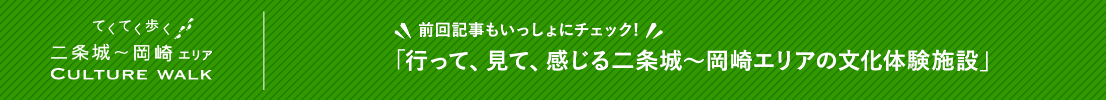 前回記事も一緒にチェック！「行って、見て、感じる二条城～岡崎エリアの文化施設体感」